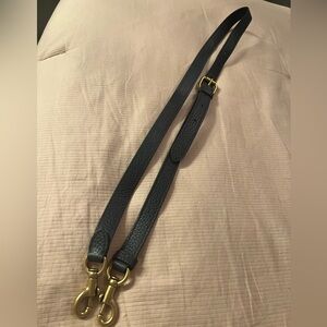Coach Leather Strap with Gold Hardware